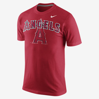 Nike Tri-Blend Wordmark Logo 1.4 (MLB Angels) Men's T-Shirt