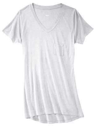 Mossimo Women's Drapey V-neck Tee - Assorted Colors