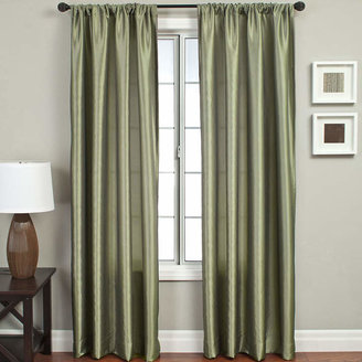 SOFTLINE HOME FASHIONS Napa Faux-Silk Rod-Pocket Curtain Panel