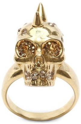 Alexander McQueen Punk Skull Ring