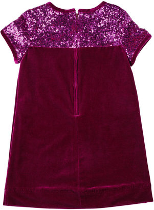 Florence Eiseman Velvet & Sequined Dress, 2T-4T