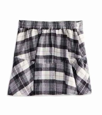 American Eagle Don't Ask Why Plaid Ruffled Skirt