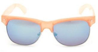 Charlotte Russe Translucent Colored Clubmaster Sunglasses