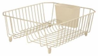 Rubbermaid AntiMicrobial In-Sink Dish Drainer, Small, Bisque