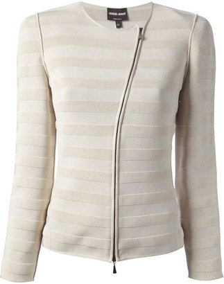 Giorgio Armani 'Edges' zipped jacket