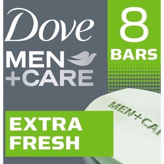 Dove Men+Care Extra Fresh Body and Face Bar - 4oz/8pk