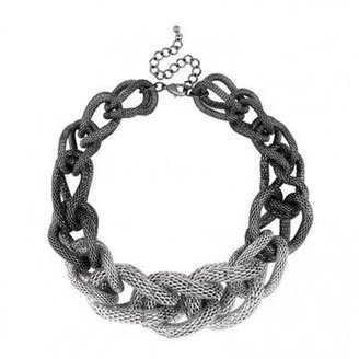 Betty Jackson Designer loop mesh chain necklace