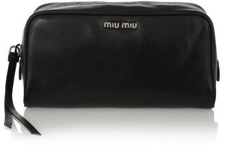 Miu Miu Leather cosmetics case
