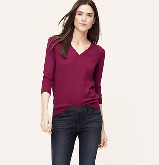 LOFT Petite Relaxed Sweater