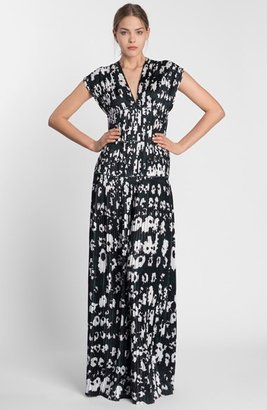 Marni Print Silk Twill Maxi Dress