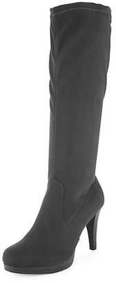 Marks and Spencer M&s Collection Platform Round Toe Knee Boots with Insolia®