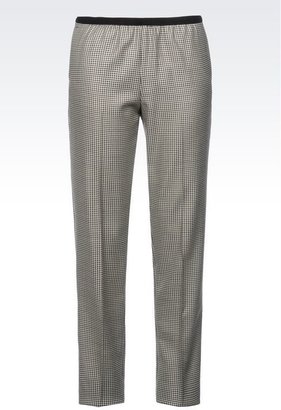 Emporio Armani Trousers - Straight leg trousers