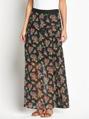 South Floral Maxi Skirt
