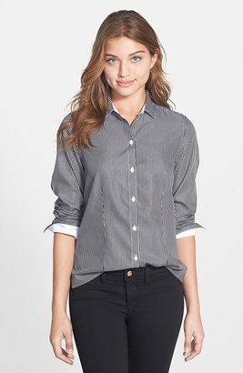 Foxcroft Stripe Sateen Shirt