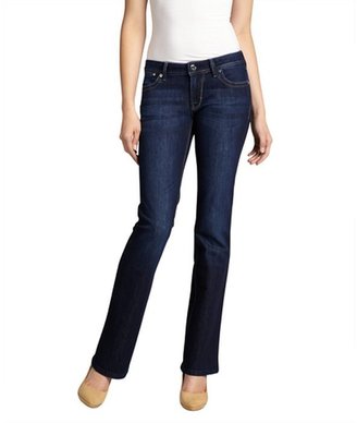 DL1961 Premium Denim medium wash '4-way stretch' denim 'Milano' bootcut jeans