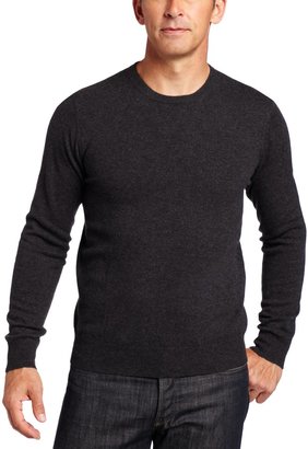 Williams Cashmere Men's 100% Cashmere Long Sleeve Crew Neck Sweater
