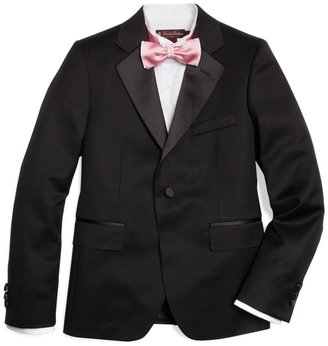Brooks Brothers Boys One-Button Tuxedo Prep Jacket