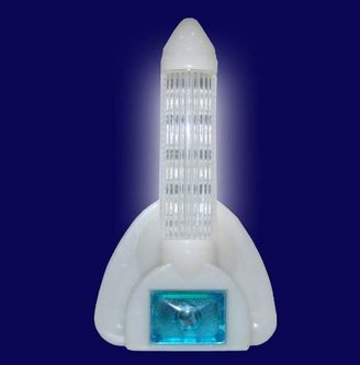 Long Life Lamp Company The Rocket Automatic LED Night Light - Plug in Light & Energy Saving Dusk 2 Dawn Sensor Children's Night Light