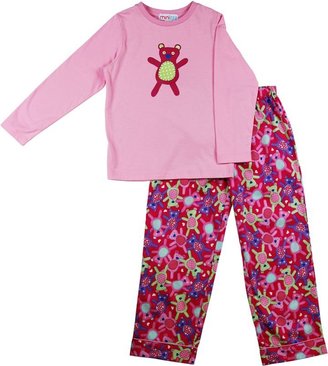 Mini ZZZ Girls teddy pyjamas