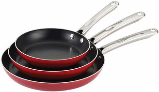 Farberware 3-pc. Nonstick Skillet Set with Stainless Steel Handles