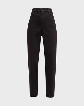 Eileen Fisher Garment-Dyed High-Rise Denim Pants