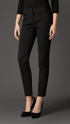Burberry Slim Fit Faille Trousers