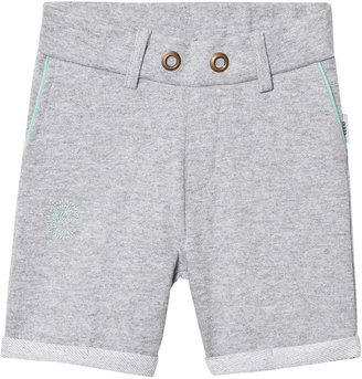 eBBe Kids Grey Melange Saros Sweat Chinos Shorts