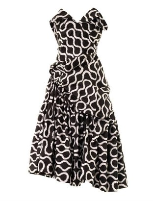 Vivienne Westwood RED CARPET Exclusive Blossom squiggle-print dress