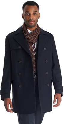 French Connection Tailored Fit Double Breasted Jacket Navy