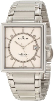 Edox Men's 82005 3 AIN Les Bemonts Rectangular Automatic Watch