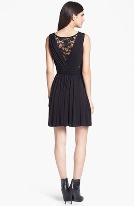 Bailey 44 B44 Dressed by Lace Inset Jersey Fit & Flare Dress