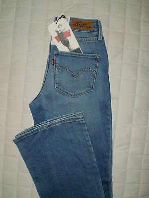 Levi's Levis Bold Curve Classic Boot Stretch Womens Jeans Size 2 4 6 8 10 12 14 16 New