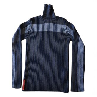Prada Black Wool Knitwear & Sweatshirt