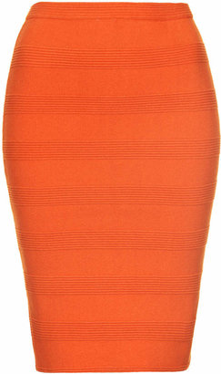 Topshop Ottoman Stripe Skirt