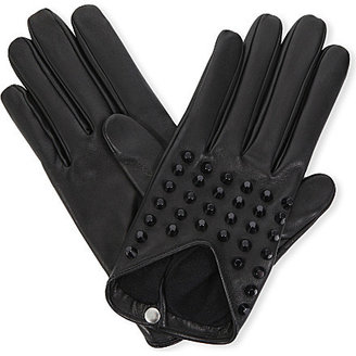 Causse Gantier Studded leather gloves