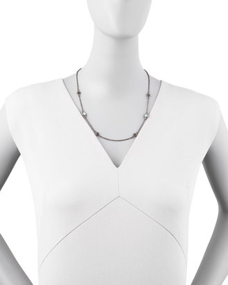 Armenta New World Opal Diamond Necklace, 20"L