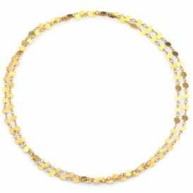 Gurhan Lush 24K Yellow Gold Long Flake Necklace