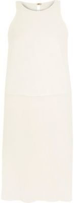 River Island White double layer tank top