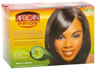African Pride Deep Conditioning No Lye Super Relaxer System