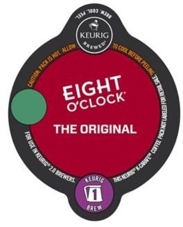 Keurig® K-CarafeTM Pack 8-Count Eight O' Clock® Original Medium Roast Coffee