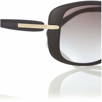 Prada Sunglasses Women`s grey gradient rectangular sunglasses