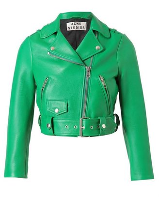 Acne 19657 ACNE ‘Mape’ Leather Biker Jacket