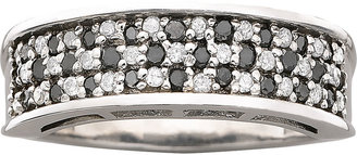 MODERN BRIDE 1/2 CT. T.W. Genuine Black & White Diamond Ring