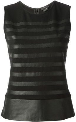 Theory striped vest top