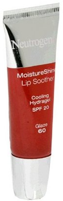Neutrogena MoistureShine Lip Soother, SPF 20, Glaze 60, 0.35 Ounce (10 g) (Pack of 2)