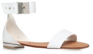 Carvela White 'Kudos' flat sandals