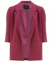 Dorothy Perkins Womens Magenta Pink Crepe Kimono Jacket- Magenta