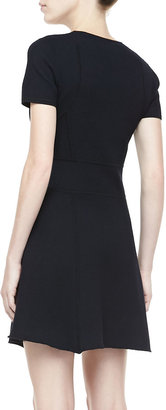 Theory Alancy Fit & Flare Dress