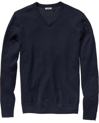 Old Navy Men's Merino Wool V-Neck Sweaters