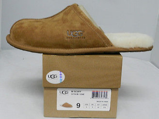 UGG Men Scuff Slipper 5776 Chestnut Suede 100% Authentic Brand New box